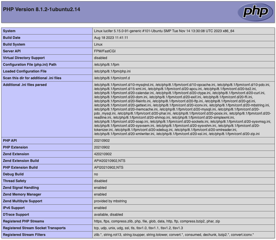 php-info
